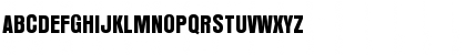 Download AnzeigenGroT Regular Font Uppercase Preview