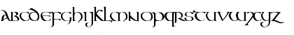 Download Aon Cari Celtic Regular Font Uppercase Preview