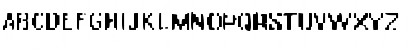 Download ApocalypseFax Regular Font Uppercase Preview