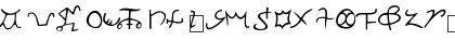 Download Apollonian Regular Font Uppercase Preview