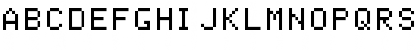 Download AppleII Regular Font Uppercase Preview