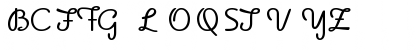 Download Apricot - Alternates Regular Font Uppercase Preview