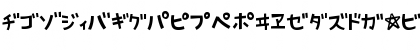 Download AprilFoolKR Regular Font Uppercase Preview