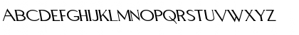 Download Aquaduct Reverse Italic Regular Font Uppercase Preview