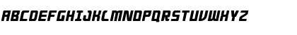 Download aquasky 2.0 ALP Italic Font Uppercase Preview
