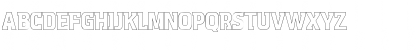 Download AquaticOutline Regular Font Uppercase Preview