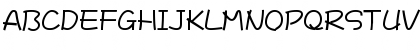 Download AR Script6 Bold Regular Font Uppercase Preview