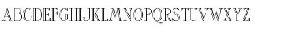 Download ArbiterOpenface DB Regular Font Uppercase Preview