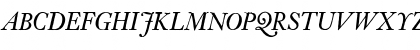 Download ArchetypeItalic Regular Font Uppercase Preview