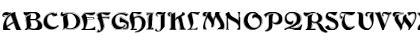 Download Argos George Contour Regular Font Uppercase Preview