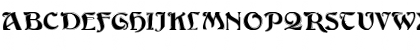 Download ArgosContour Regular Font Uppercase Preview