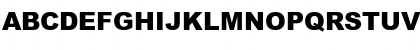 Download Arial MT Black Regular Font Uppercase Preview