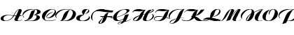 Download Ariston Wd Regular Font Uppercase Preview