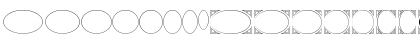 Download ArkSG OvalFrames Font Uppercase Preview