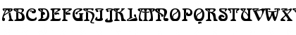 Download Arnie Regular Font Uppercase Preview