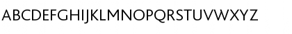 Download BlissCapsLight Regular Font Uppercase Preview