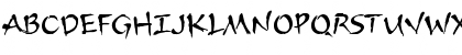 Download ArnovaITC TT Regular Font Uppercase Preview