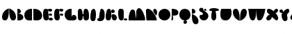 Download Arsenale Blue Regular Font Uppercase Preview
