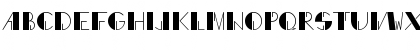 Download Art Deco Display P22 Regular Font Uppercase Preview