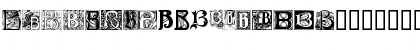 Download Art Nouveau Initials B Regular Font Uppercase Preview
