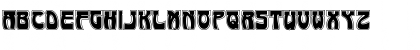 Download Art-Nouveau 1895-Contour Regular Font Uppercase Preview