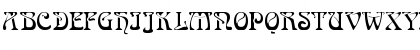 Download ArtDecoLightSSK Regular Font Uppercase Preview