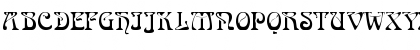 Download ArtDecoLightSSK Regular Font Uppercase Preview