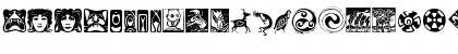 Download Artfonts Sampler Regular Font Uppercase Preview