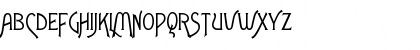 Download ArtGothicURWTNor Regular Font Uppercase Preview