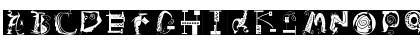 Download Artistiques-Bricks Regular Font Uppercase Preview