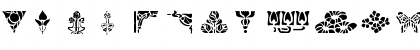 Download ArtNouveau1 Regular Font Uppercase Preview