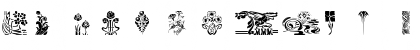 Download ArtNouveau2 Regular Font Uppercase Preview