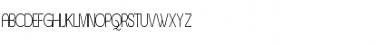 Download Asenine Thin Regular Font Uppercase Preview