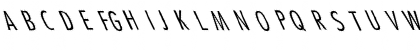 Download Ashes 1 Regular Font Uppercase Preview