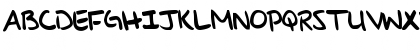 Download Ashley's Writing Regular Font Uppercase Preview