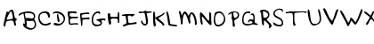 Download AshtonsHand Regular Font Uppercase Preview