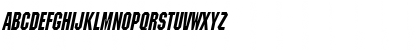 Download Block Condensed BoldItalic Font Uppercase Preview
