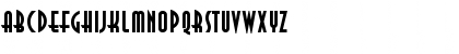 Download Asia-BO Regular Font Uppercase Preview