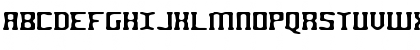 Download Aspartame BRK Regular Font Uppercase Preview