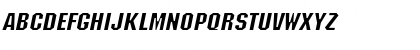 Download Block Wide Italic Font Uppercase Preview