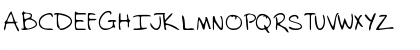 Download AstersHand Regular Font Uppercase Preview