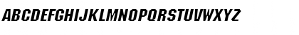 Download Block-Extended Italic Font Uppercase Preview