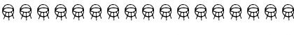 Download Astrologische Symbole Regular Font Uppercase Preview