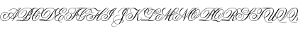 Download At Flemish Script II Regular Font Uppercase Preview