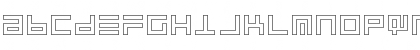 Download Atari 1 Regular Font Uppercase Preview
