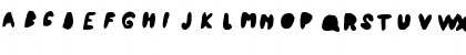 Download Atchy Regular Font Uppercase Preview