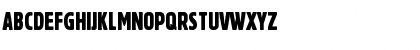 Download BlockBerthold-ExtraCondensed Roman Font Uppercase Preview