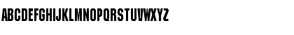 Download BlockCondensed Bold Font Uppercase Preview