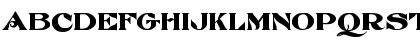 Download Atkinson Eccentric Regular Font Uppercase Preview