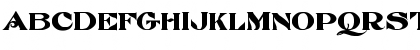 Download AtkinsonEccentric Regular Font Uppercase Preview